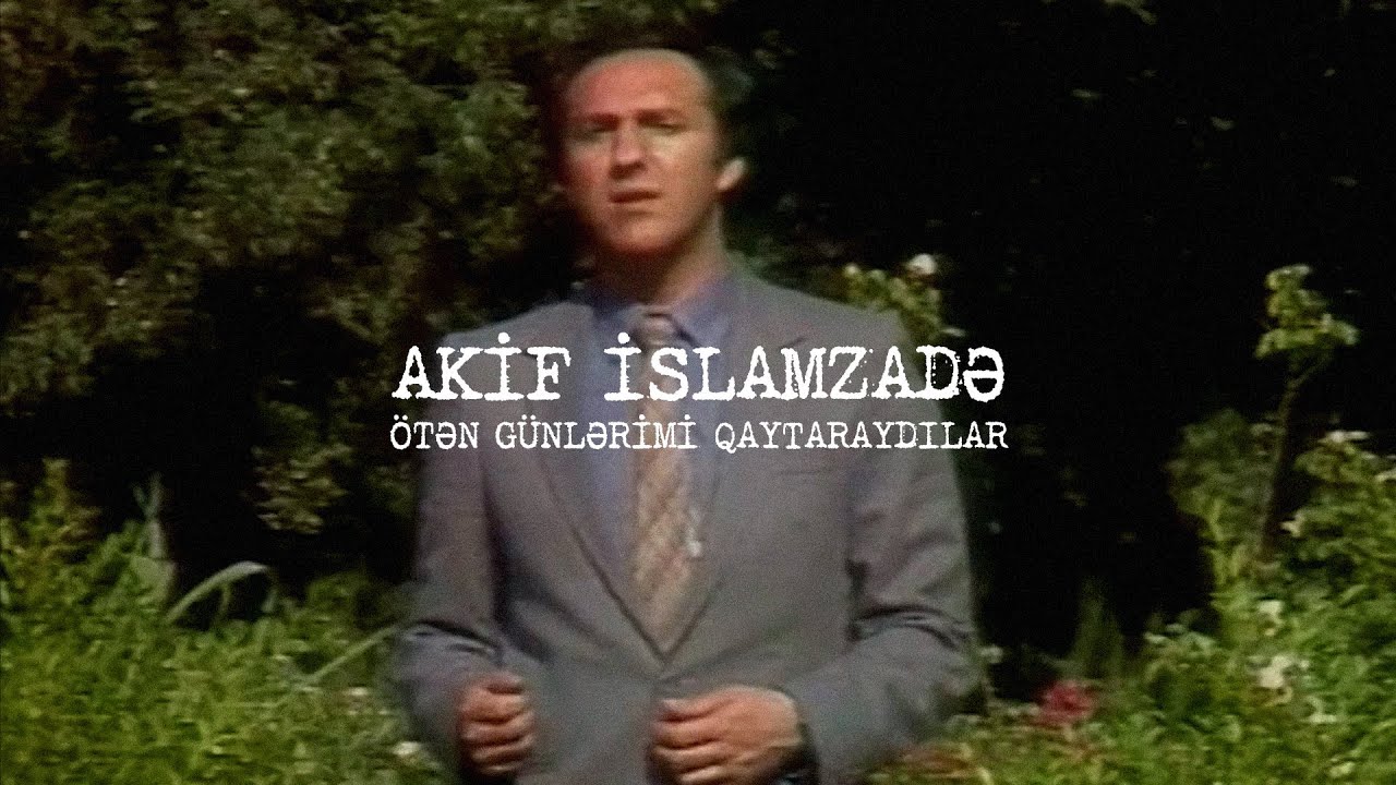 Akif İslamzadə — Ötən Günlərimi Qaytaraydılar (Qurban Verərdim) Mp3 Yüklə