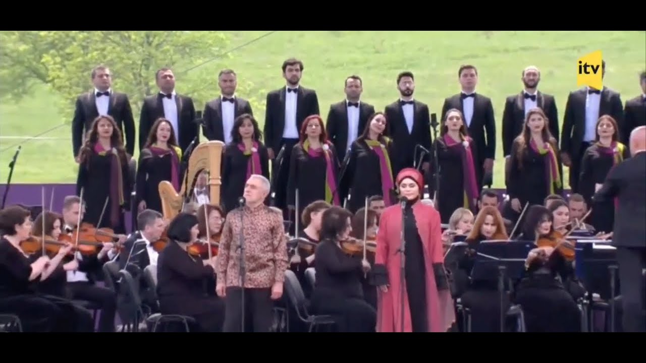 Alim Qasımovun Şuşada 