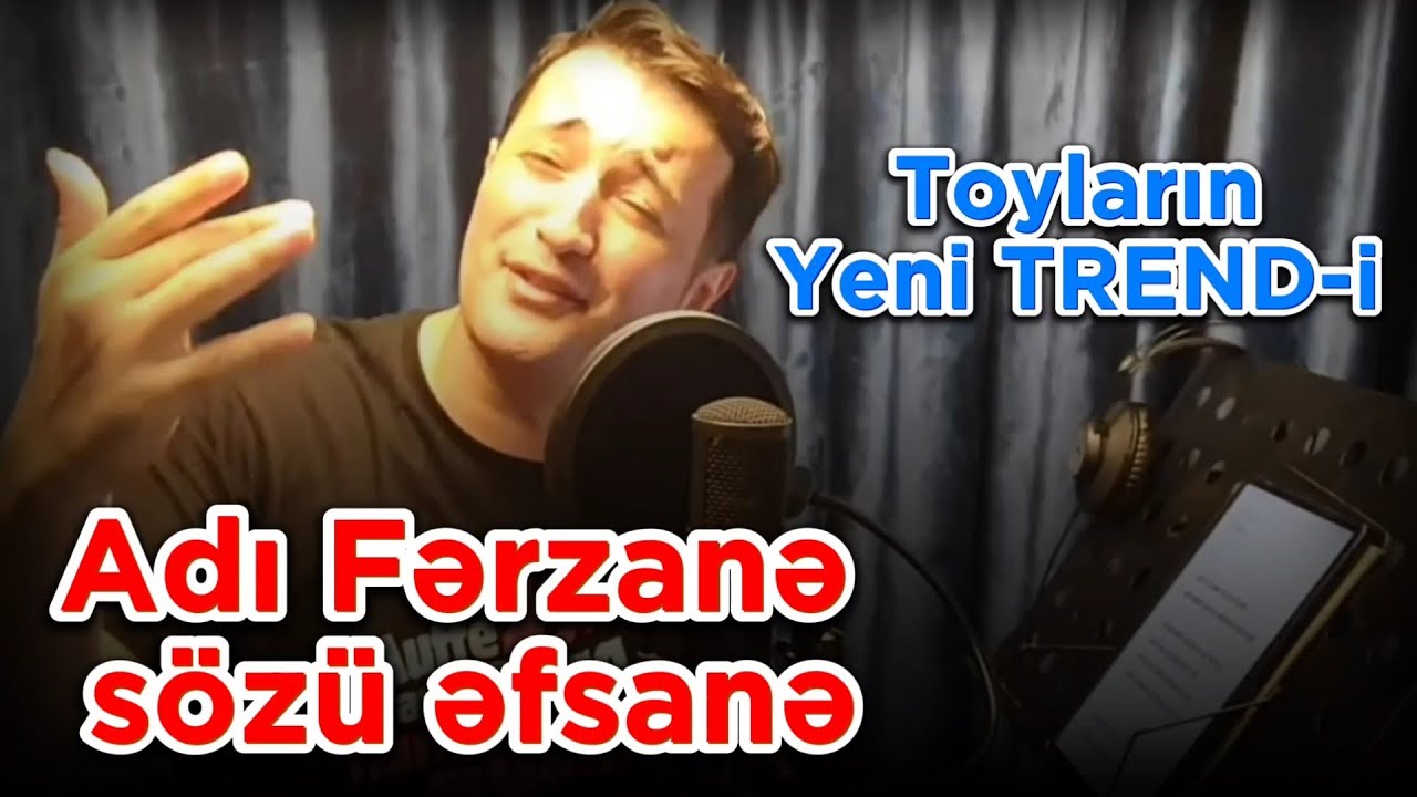 Anar Qasimzade - Adi Ferzane sozu efsane (ezizim men gezerem yar yar) yeni toy mahnisi 2023 Mp3 Yüklə