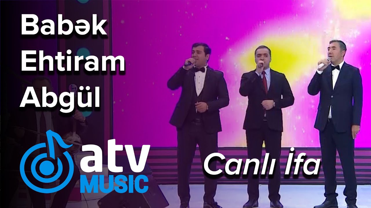 Babək Niftəliyev & Ehtiram Hüseynov & Abgül Mirzəyev - Şuşanın Dağları CANLI İFA (Nanəli) Mp3 Yüklə