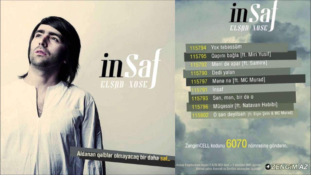 Elşad Xose - Insaf (Audio) Mp3 Yüklə