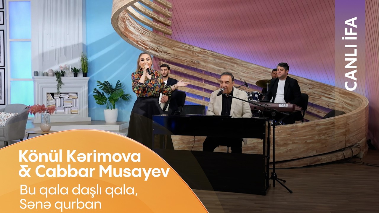 Könül Kərimova, Cabbar Musayev - Bu qala daşlı qala, Sənə qurban (Canlı ifa) Mp3 Yüklə