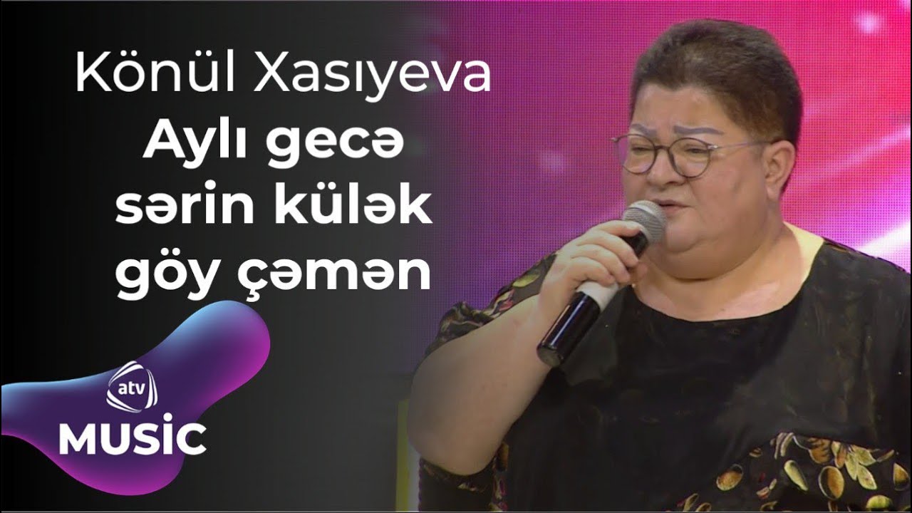 Könül Xasıyeva - Aylı gecə sərin külək göy çəmən Mp3 Yüklə