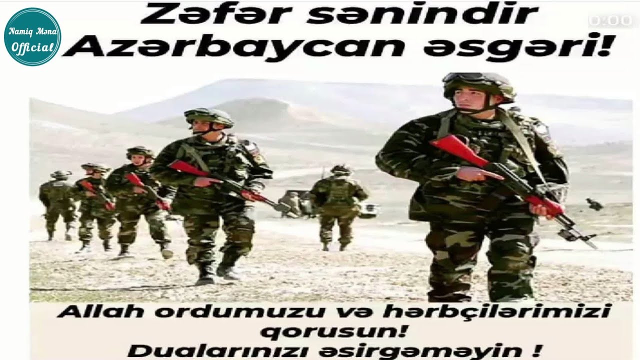 Namiq Məna, Azərbaycanın Güclü Ordusuna, Əsgərlərimizə Eşq olsun. Mp3 Yüklə