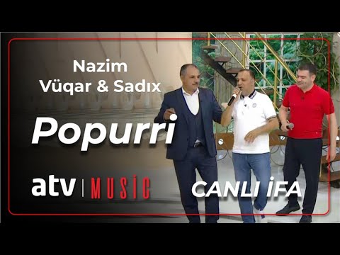 Nazim Pişyari & Vüqar Əbdülov & Sadiq Mustafayev - Popurri - Canlı ifa Mp3 Yüklə