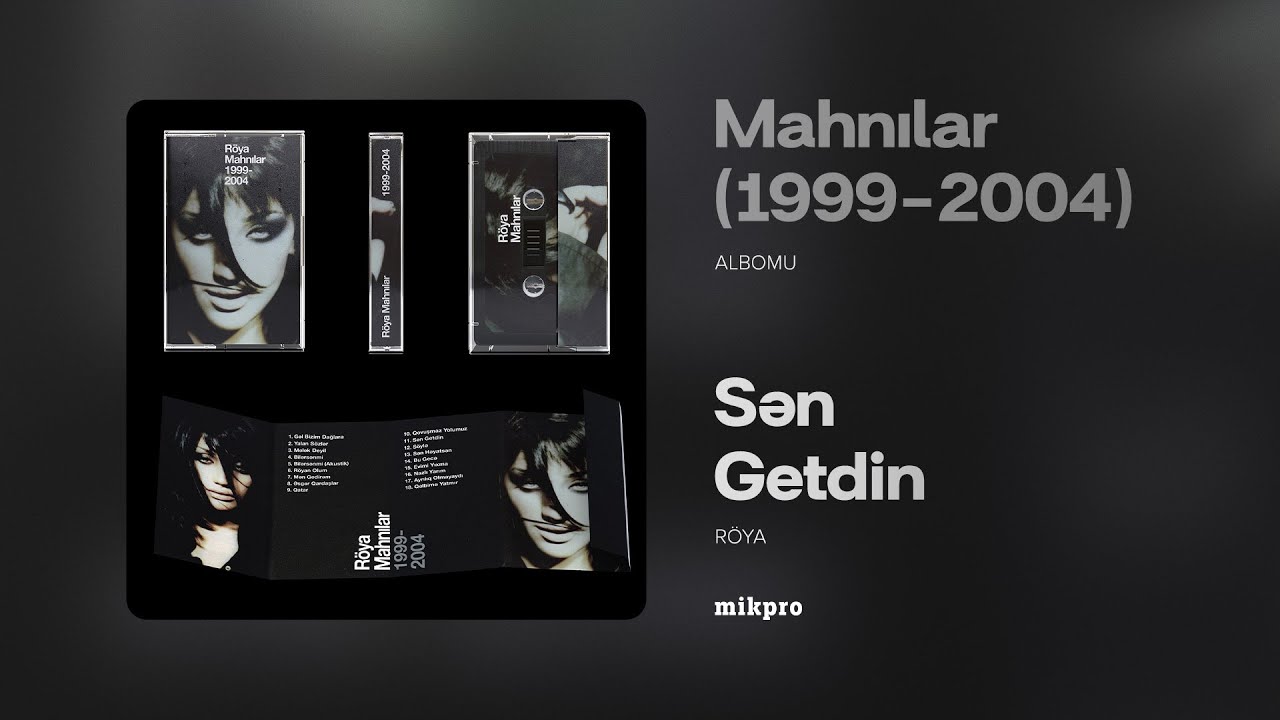 Röya — Sən Getdin (Rəsmi Audio) Mp3 Yüklə