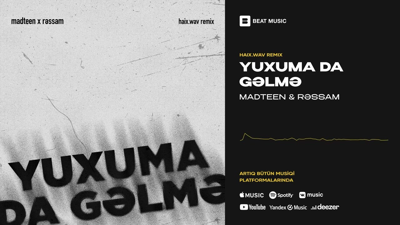 RƏSSAM x MadTeen - Yuxuma Da Gəlmə (haix.wav Remix) Mp3 Yüklə