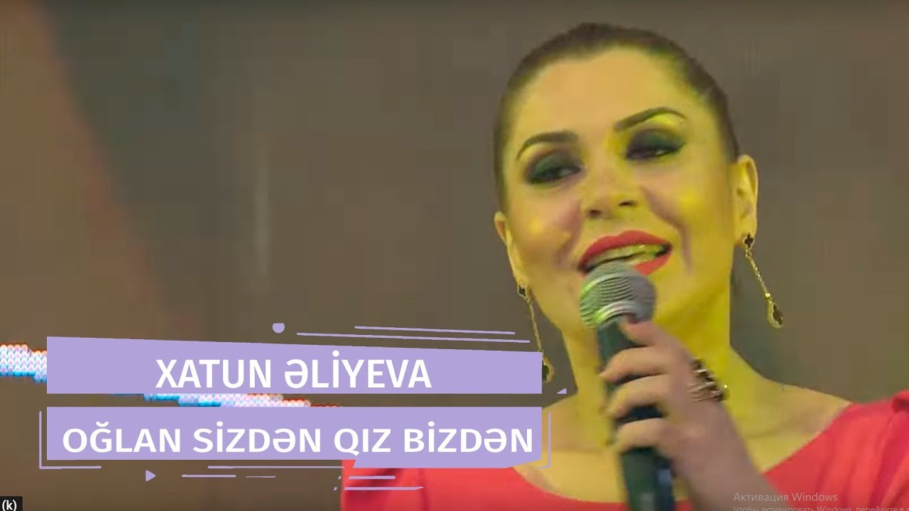 Xatun Əliyeva - Oğlan Sizdən Qız Bizdən (Yeni 2018) Mp3 Yüklə