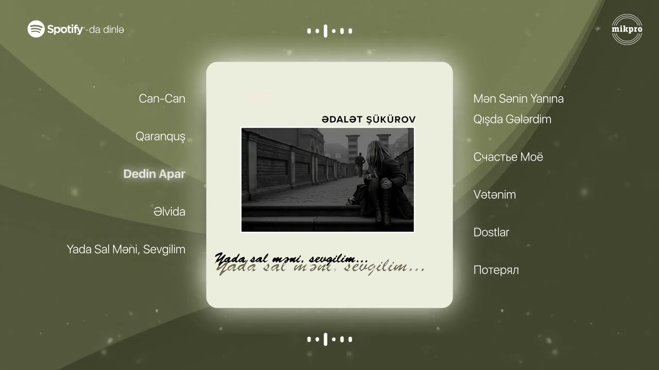 Ədalət Şükürov — Dedin Apar (Rəsmi Audio) | 2008 Mp3 Yüklə